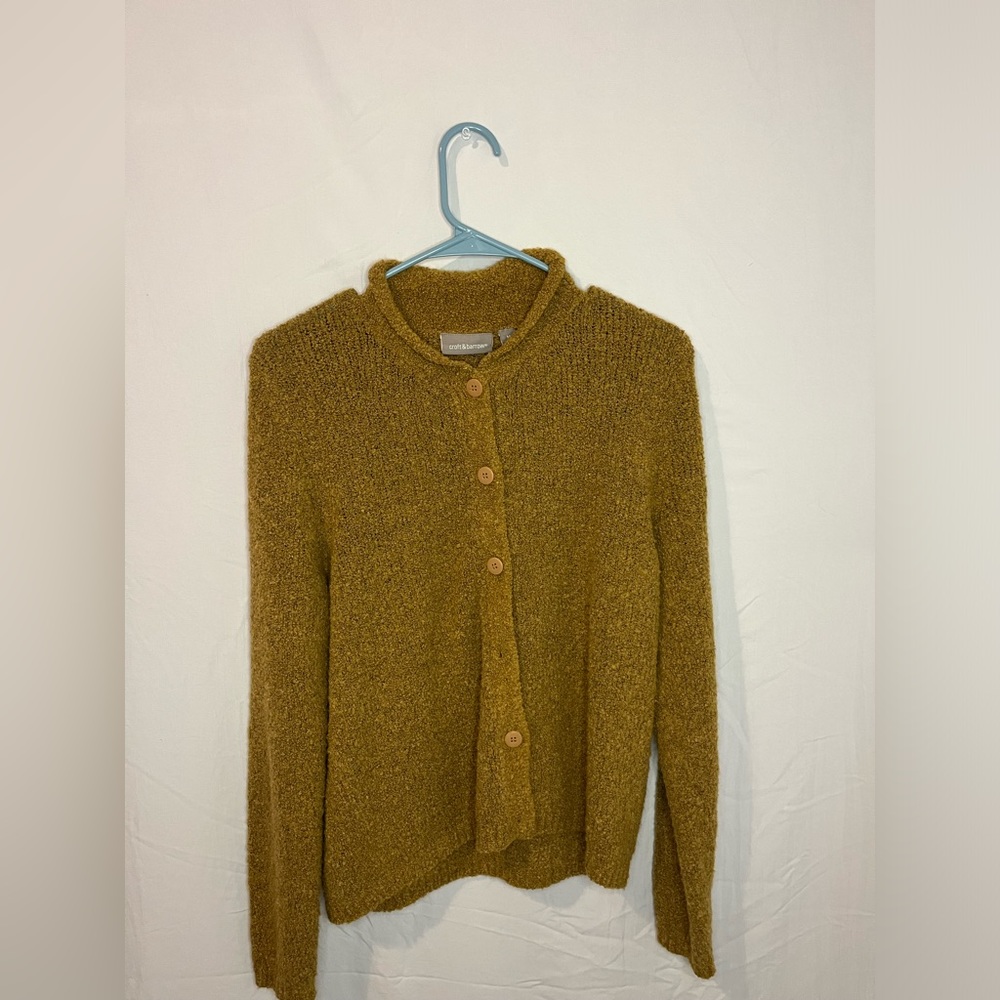 Croft & Barrow Yellow Women’s Sweater Size M